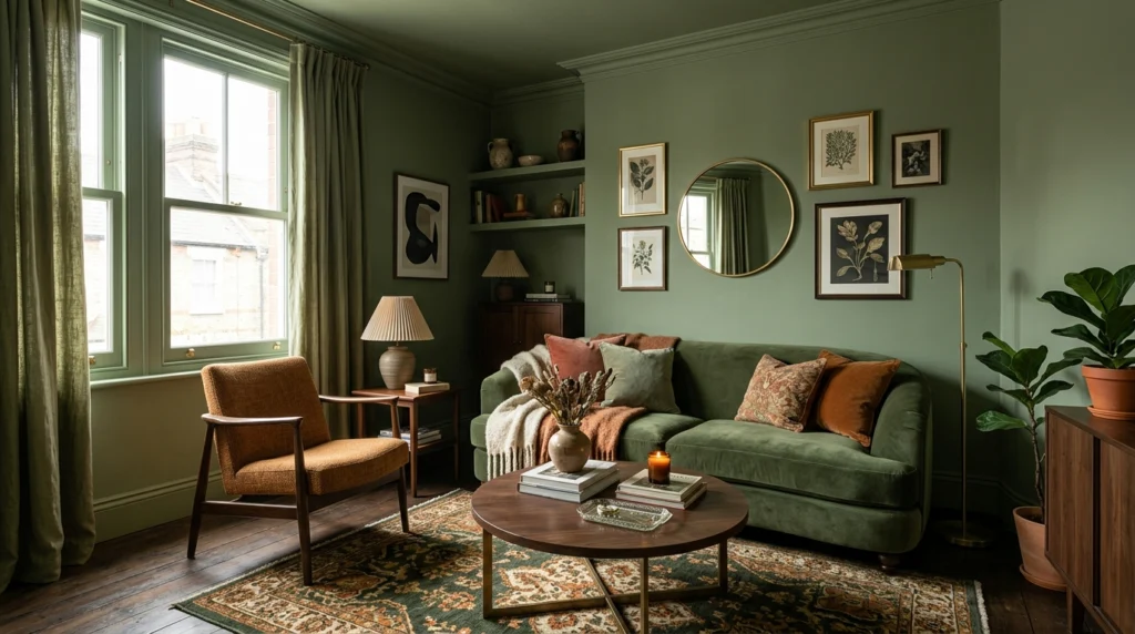 Best paint colors and wall design ideas for making a small living room feel larger