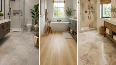 Choosing bathroom flooring Compare tile, vinyl, and natural stone on cost, durability, and maintenance to find the best fit for you.